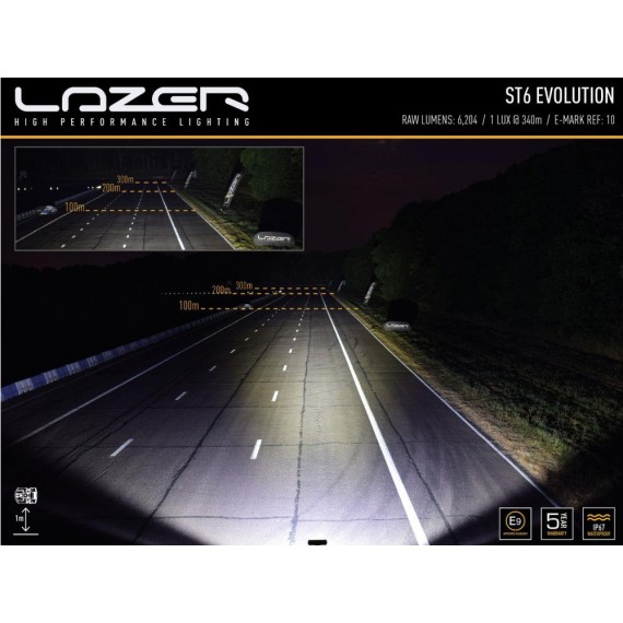 LAZER ST6 EVOLUTION - 6204 LUMEN
