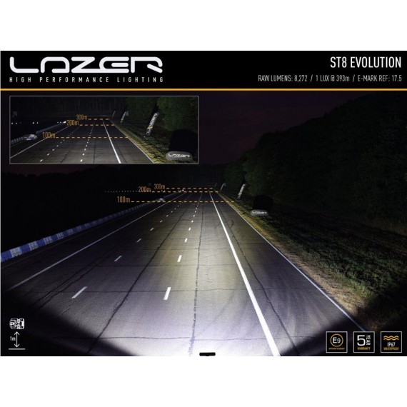 LAZER ST8 EVOULUTION - 8272 LUMEN
