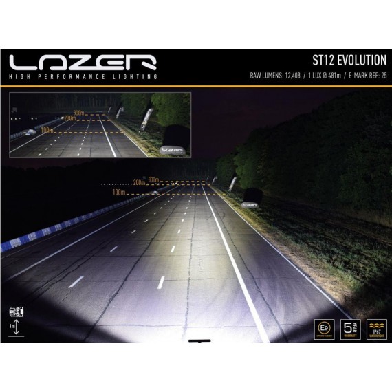 LAZER ST12 EVOLUTION - 12408 LUMEN